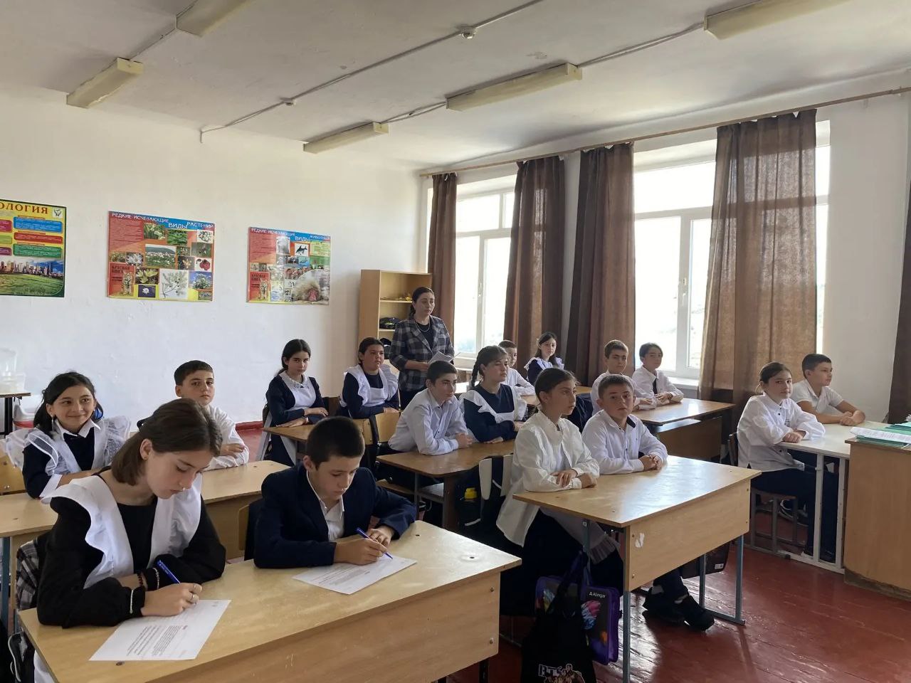 Прошли профориентационные занятия  «Россия - мои горизонты»..